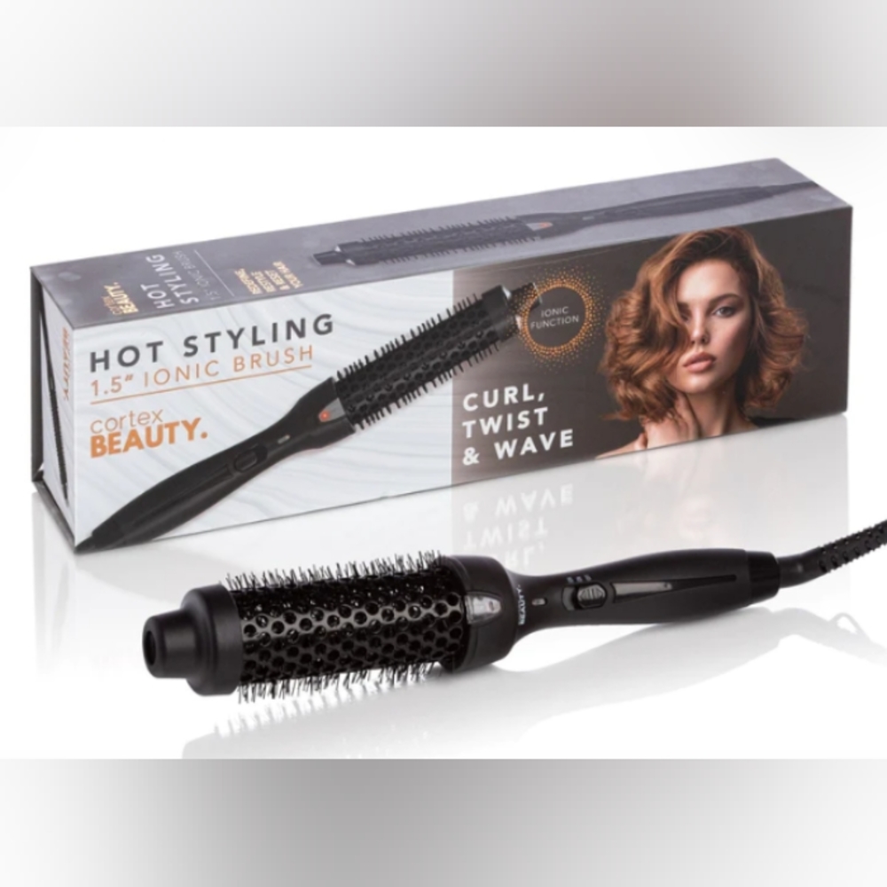 NEW cortex BEAUTY. Hot Styling 1.5" Ionic Brush